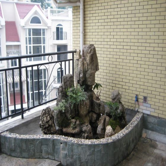 北京庭院假山安装
